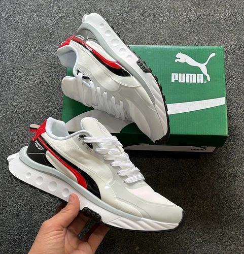 Puma Riders Shoes  - 11, Red, Red