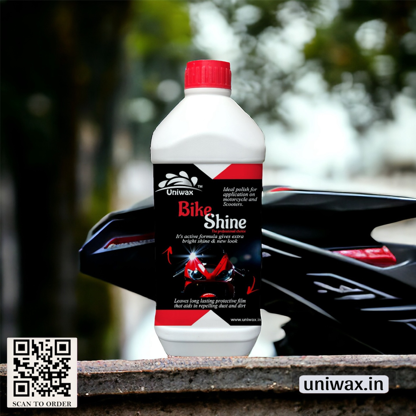 uniwax bike polish Motor Cycle Polish  - 1kg