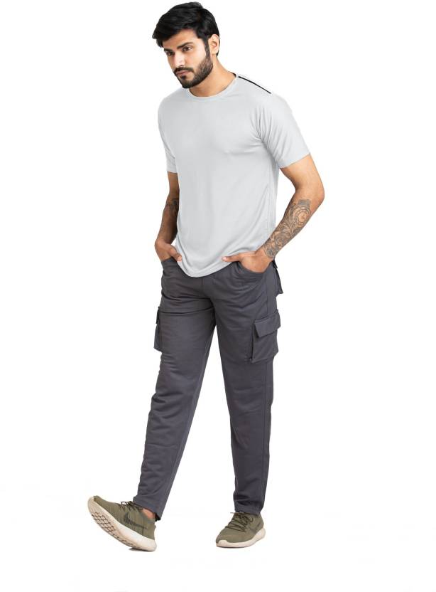 Solid Men Round Neck with Cool Rush Technology Men Solid Round Neck Polyester White T-Shirt