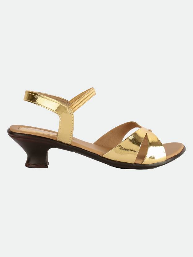 Women Heels Sandal  (White , 8)