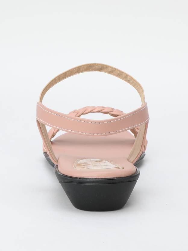 Women Flats Sandal  (Black , 7)