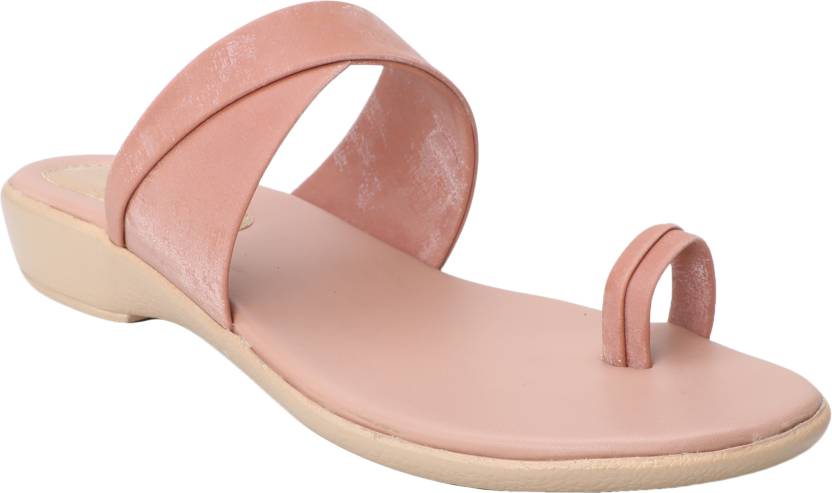 Women Flats Sandal  (Black , 7)
