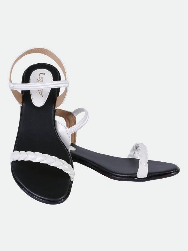 Women Heels Sandal  (Black , 7)