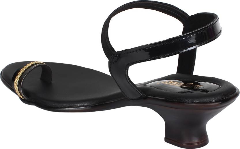 Women Heels Sandal  (Off White , 8)