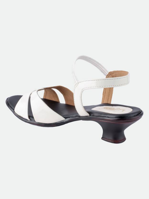 Women Heels Sandal  (Red , 5)