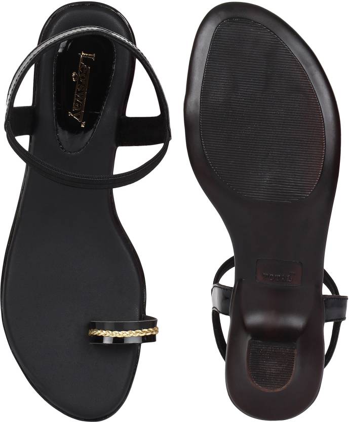 Women Heels Sandal  (Red , 6)