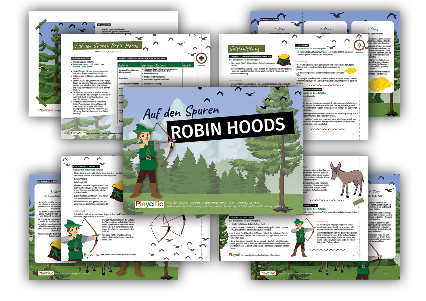 Schnitzeljagd: Auf den Spuren Robin Hoods