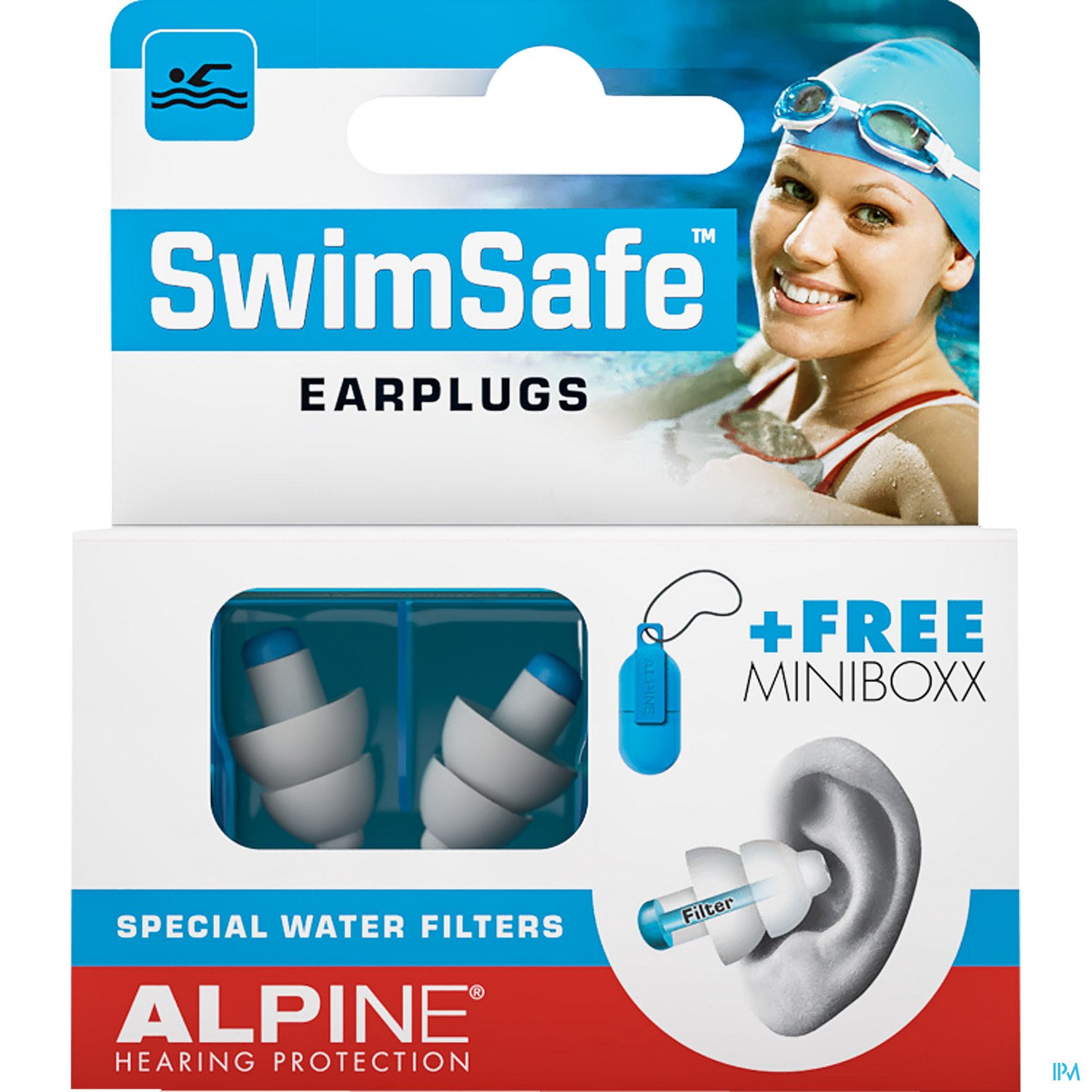 ALPINE HEAR PROT SWIMSAFE 2ST