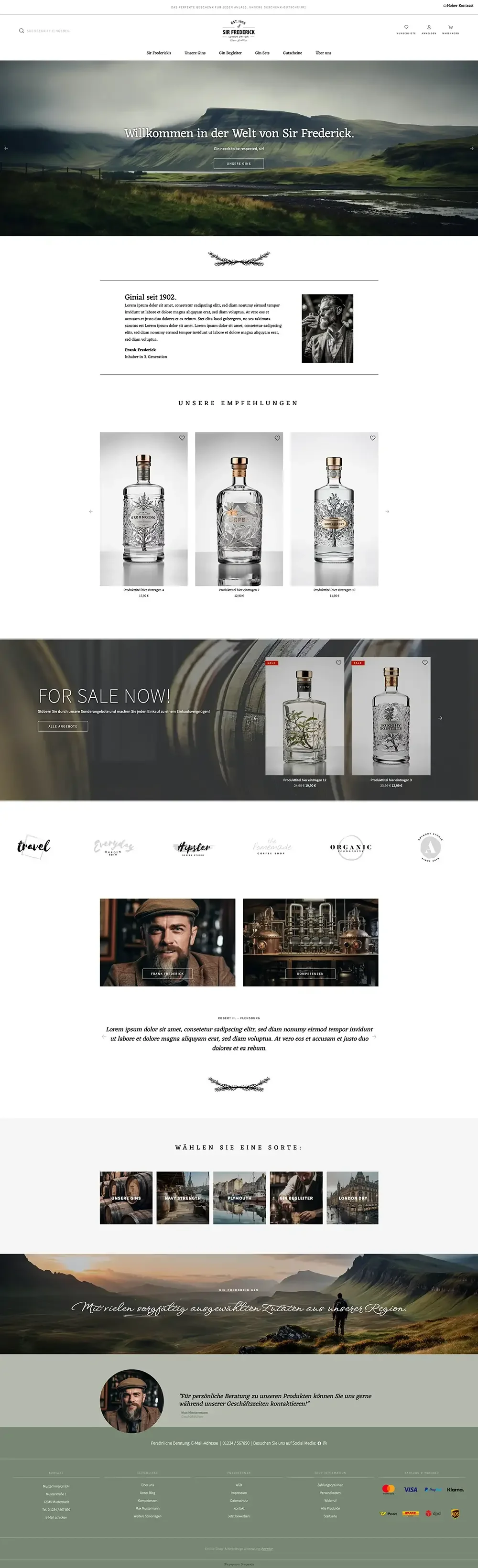 Vorlage "Sir Frederick"