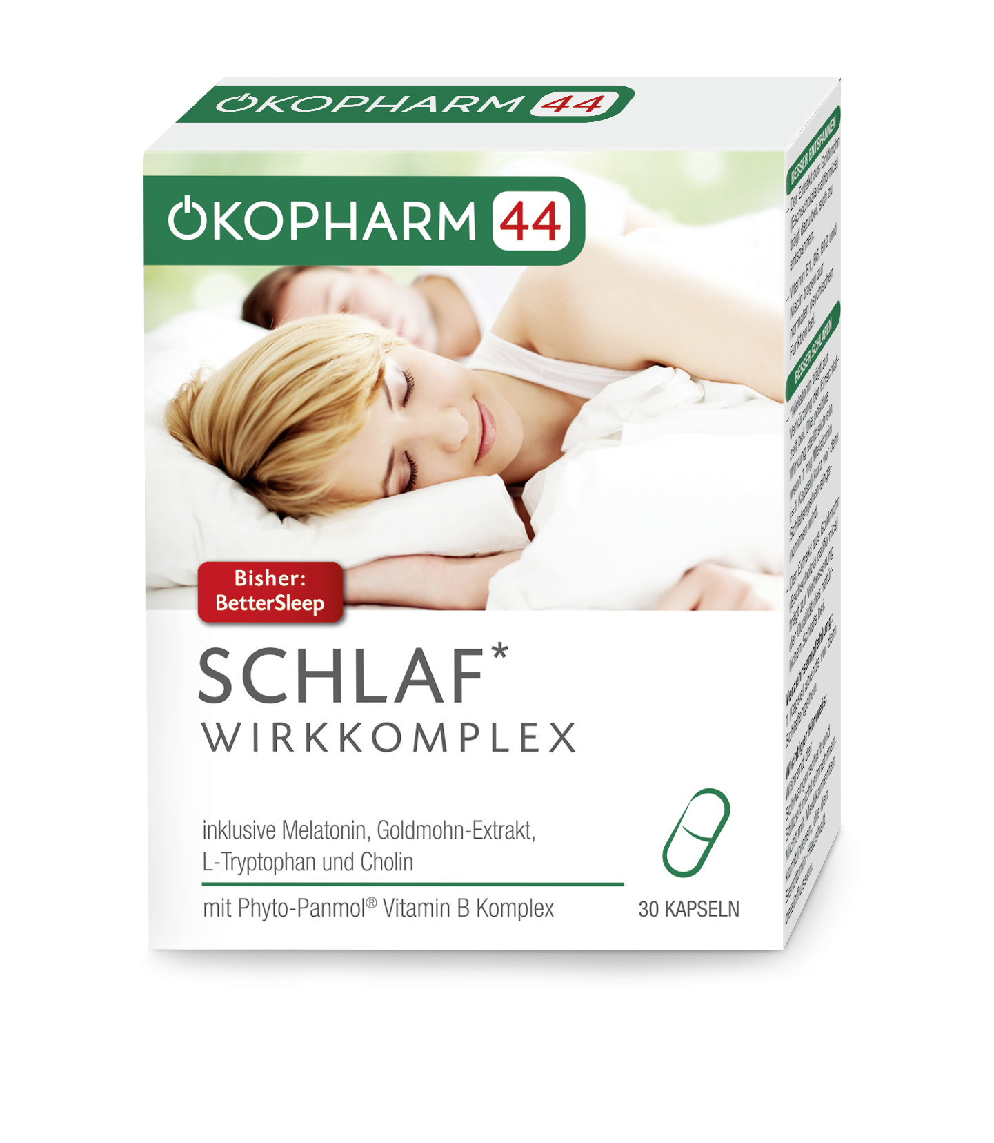 Ökopharm44® Schlaf Wirkkomplex Kapseln 30 ST