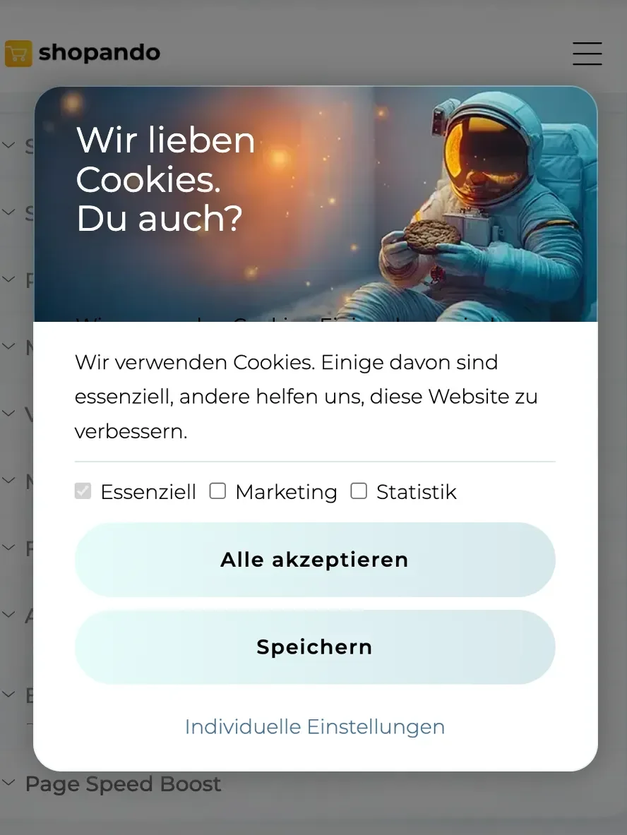 Die Shopando Cookiebox