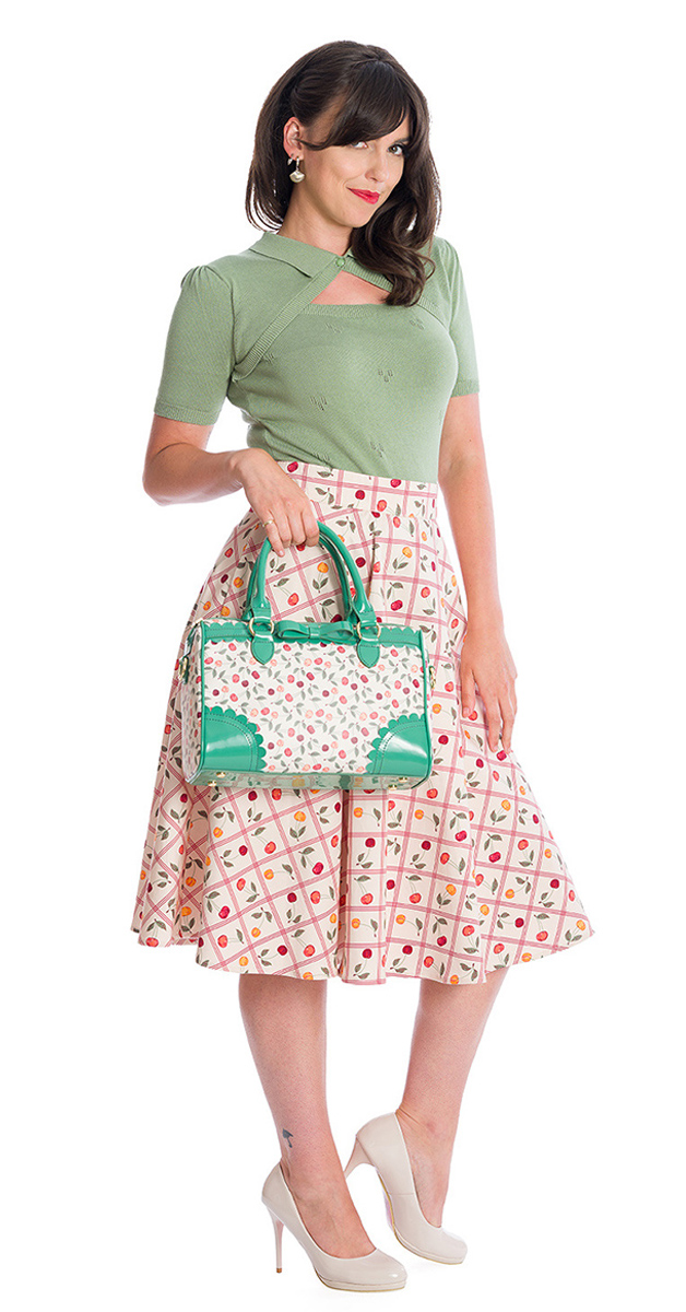 50s Style Country Cherry Skirt