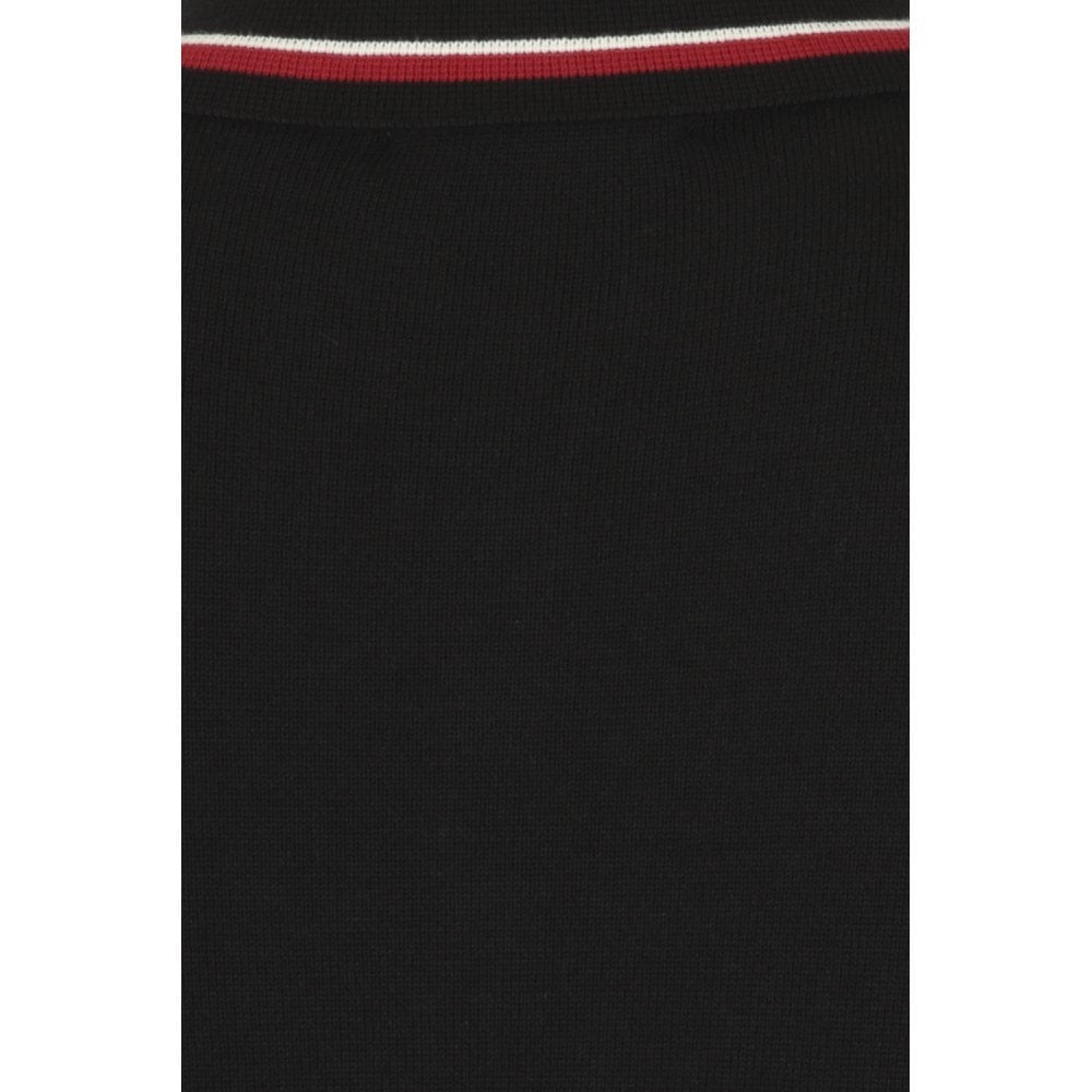 Vintage Bekleidung - Poloshirt - Peru Striped - Schwarz