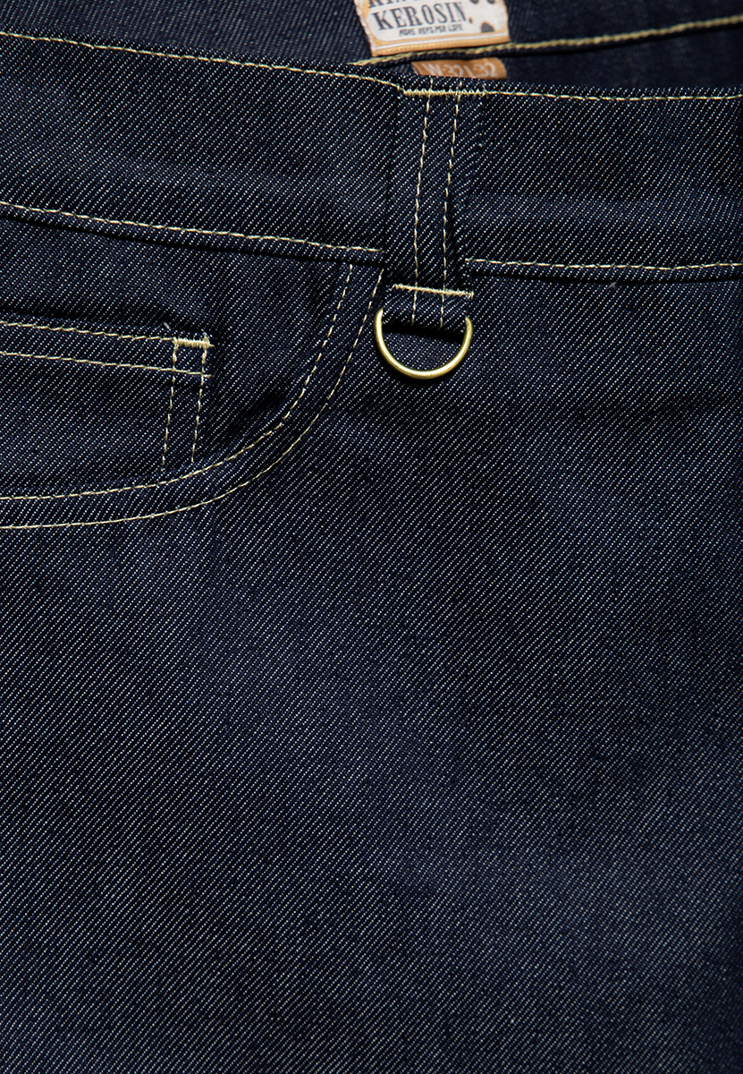 Rockabilly Jeans - Denim Worker Pant- Dark Blue Wash