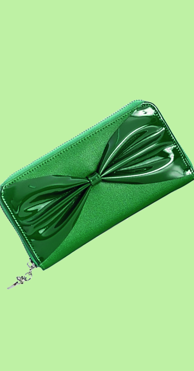 Vintage Accessoires - Hollywood glam wallet - green