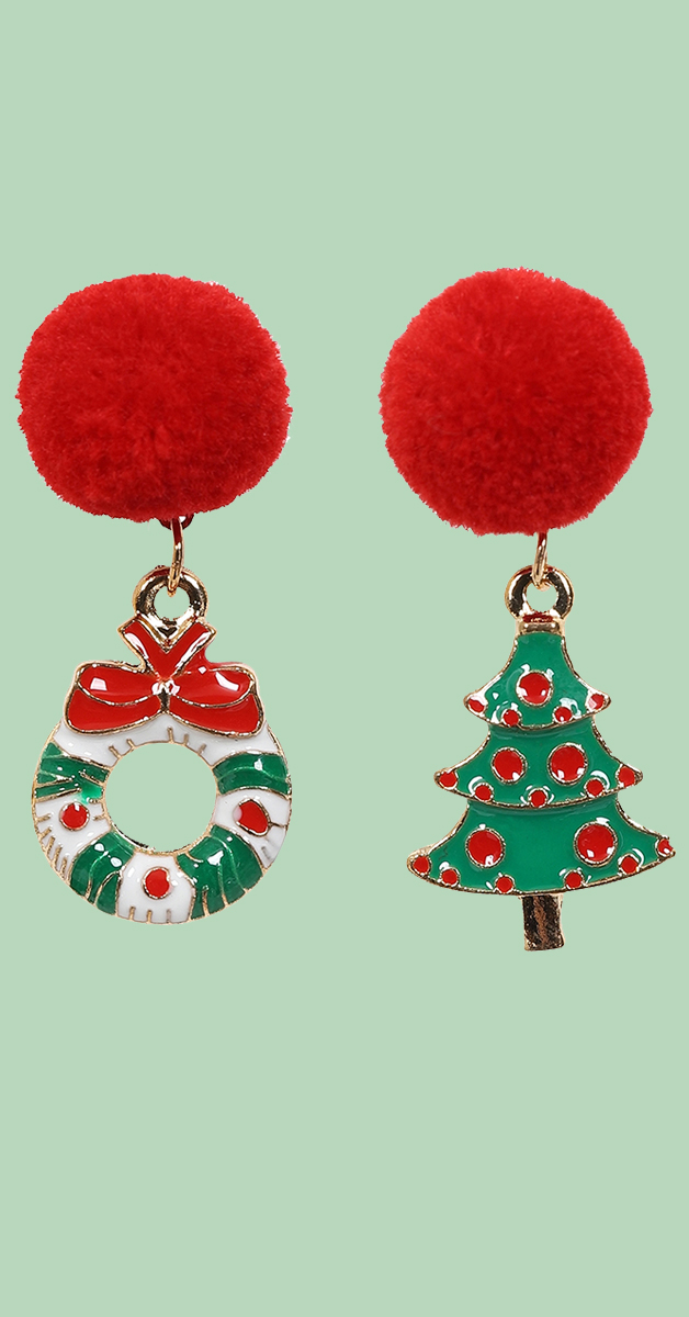 Vintage style Accessories Jingle Jolly Earrings