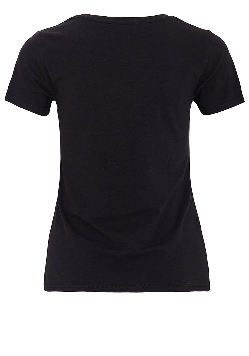 50s Stil T-Shirt Tune Up in Black