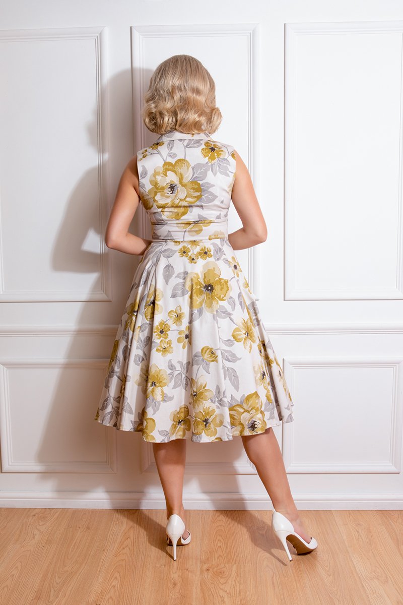 50er Jahre Swing Kleid- Jessie Floral