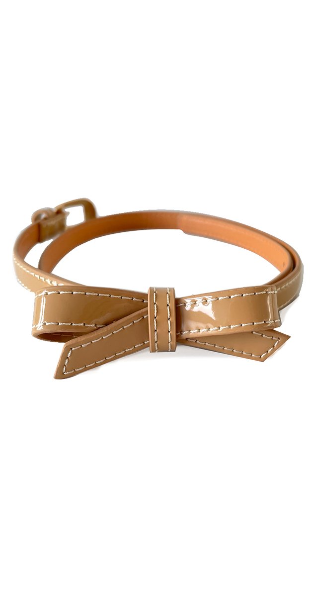 Vintage Style Belt -  Gold Rush Banned - Beige