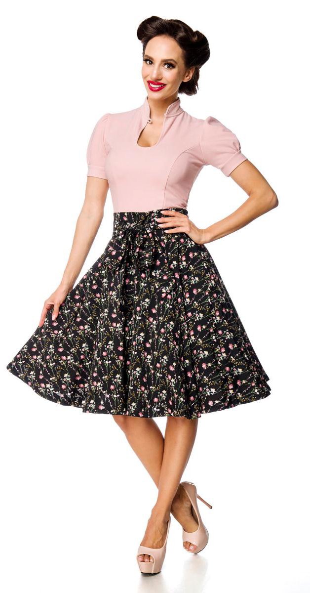 50er Jahre Vintage Rockabilly Tellerrock - Inked Fashion