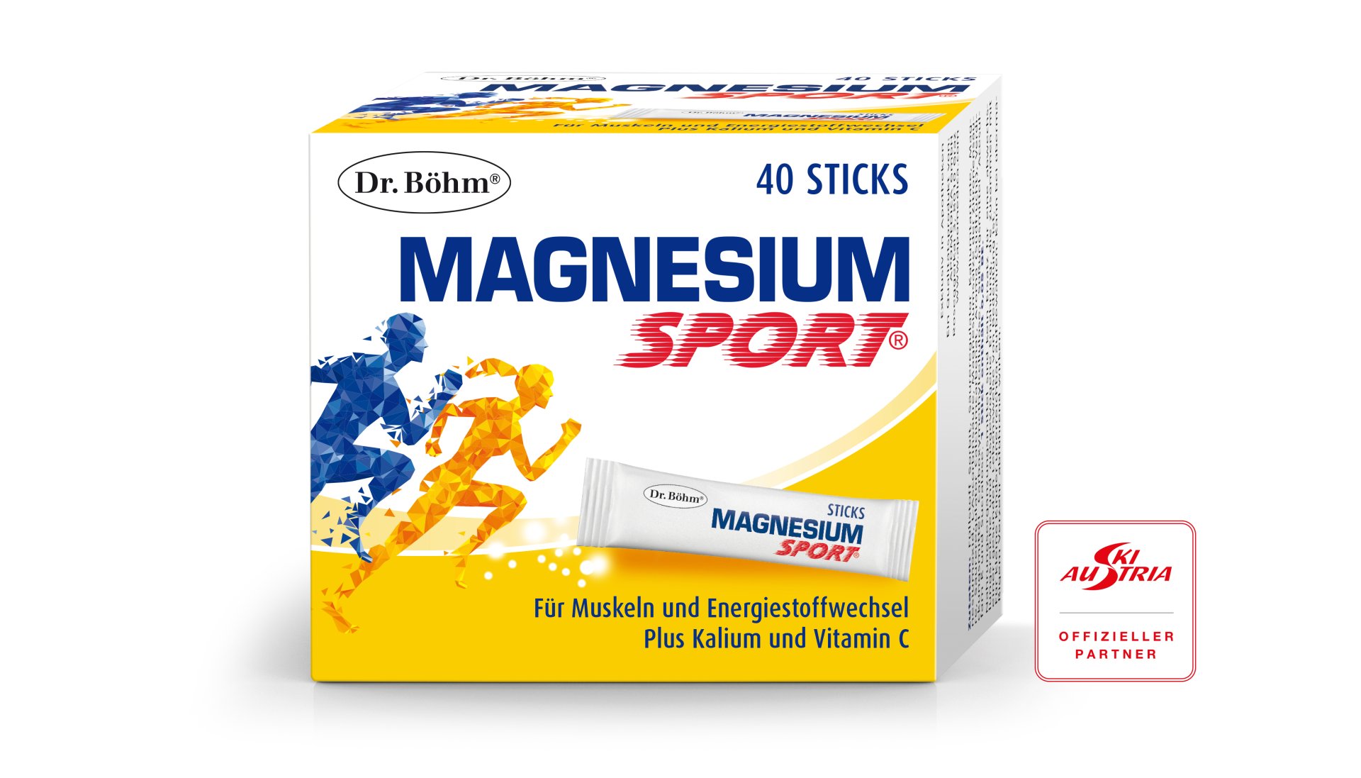 Dr. Böhm Magnesium Sport Sticks (40 Stk.)