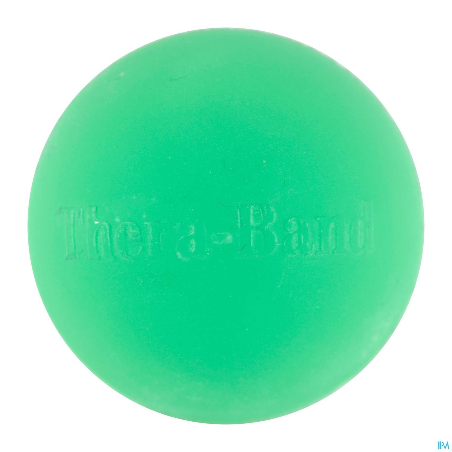 Grüne Trainings- und Therapiekugel der Marke Thera-Band.