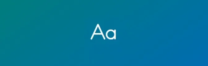 Ein stilisierter Text mit den Buchstaben 'A' in Groß- und Kleinbuchstaben auf einem sanften Farbverlaufshintergrund.