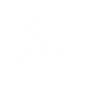 Symbol eines Benutzerprofils in einem pixeligen, weißen Design auf schwarzem Hintergrund.
