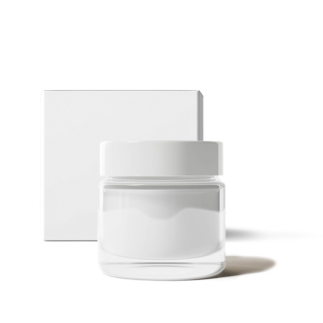 Packung und Cream Box des Musterprodukts 8