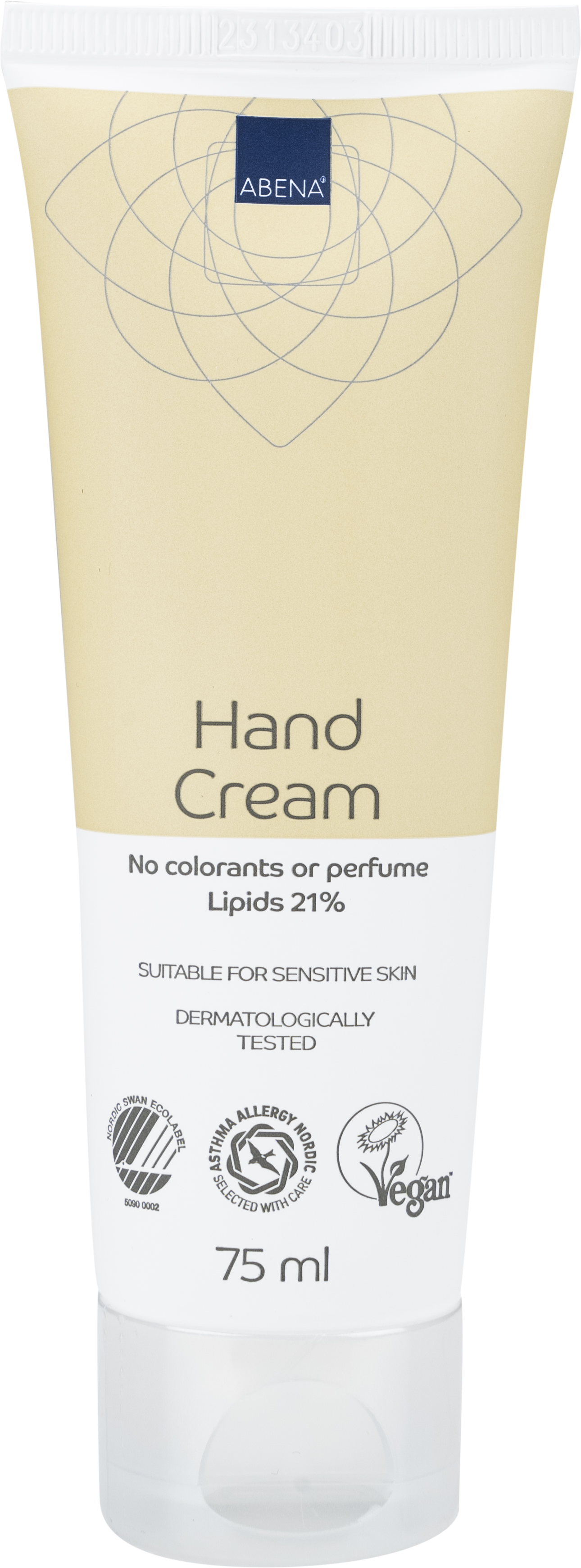 Handcreme | dermatologisch | 75ml | ohne Farbstoffe & Parfüm | 21% Lipide