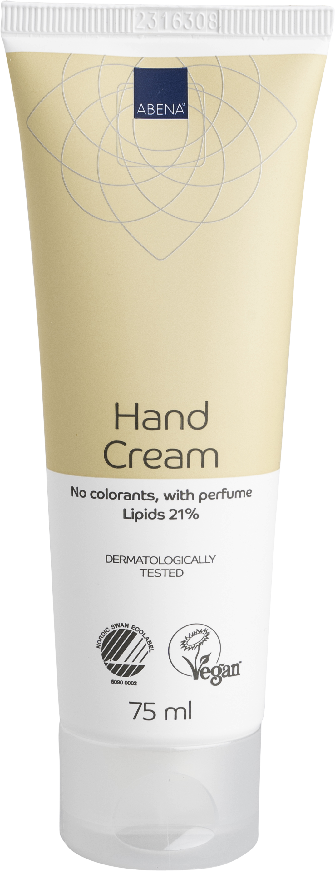 Handcreme | dermatologisch | 75ml | ohne Farbstoffe & mit Parfüm | 21 % Lipide