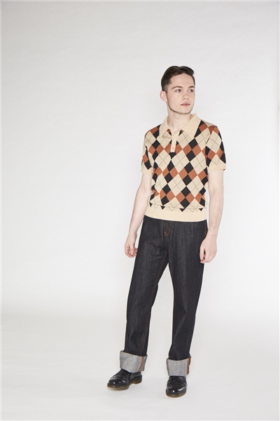Pablo Muswell Hill Knitted Polo Schirt