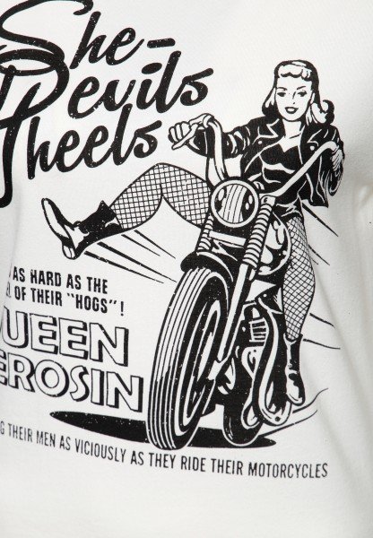 T-Shirt »She devils on wheels