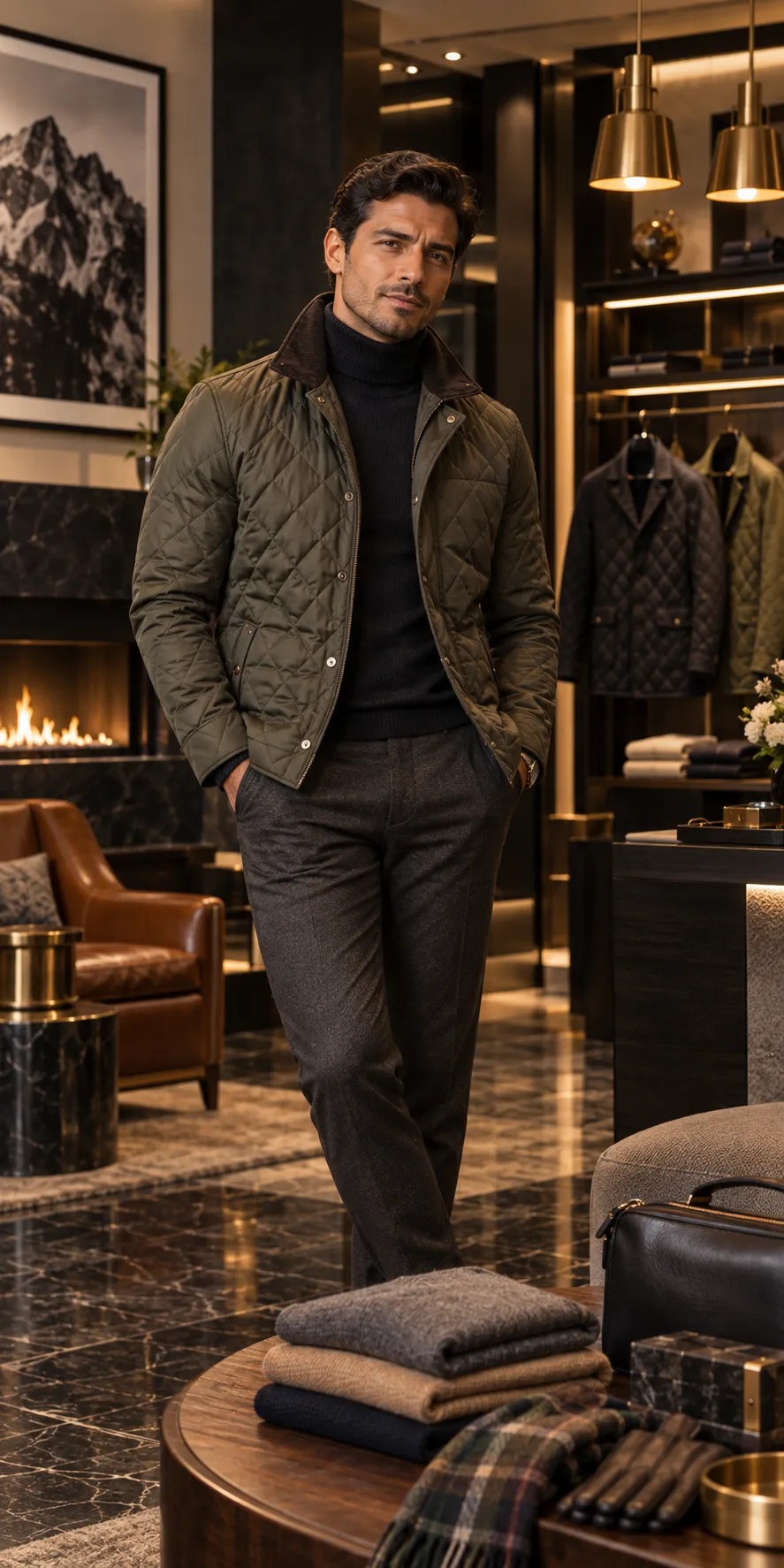 VESTE MATELASSÉE HOMME