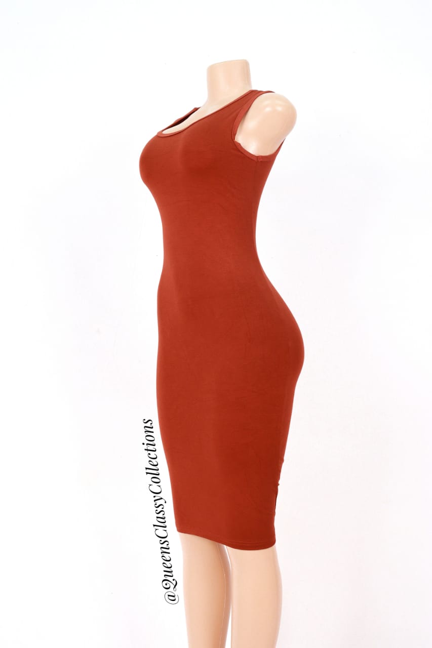 Cotton Vest bodycon 