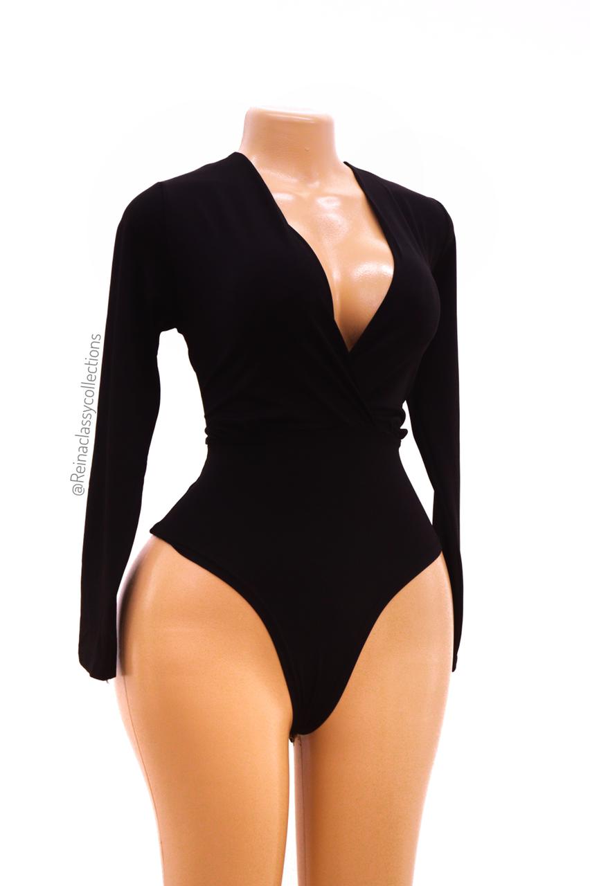 Long sleeved cleav bodysuit