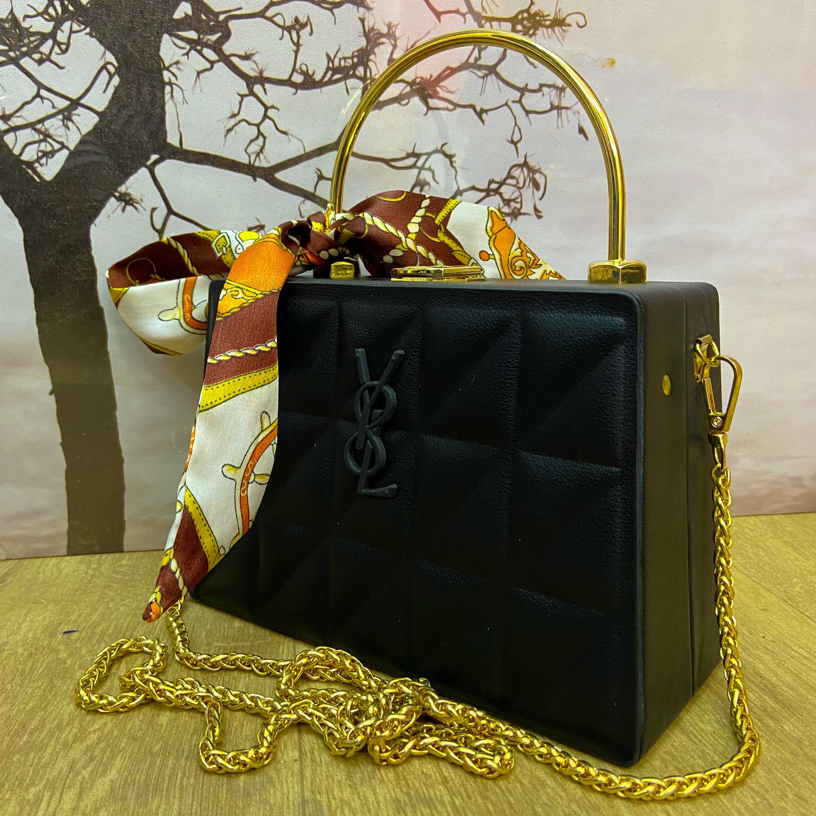 Ysl on sale box bag