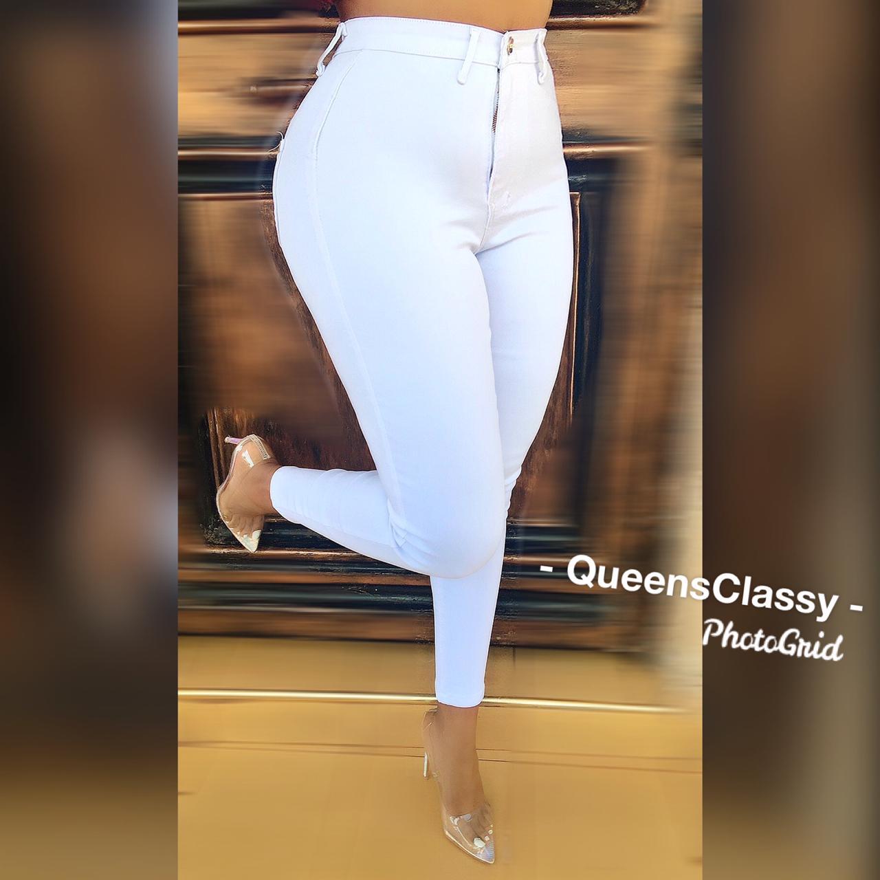 Plain Body Shaping Jeans