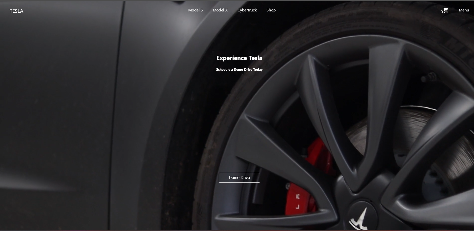 GitHub - Nyildizzz/Tesla-Clone: My latest project involved creating a ...