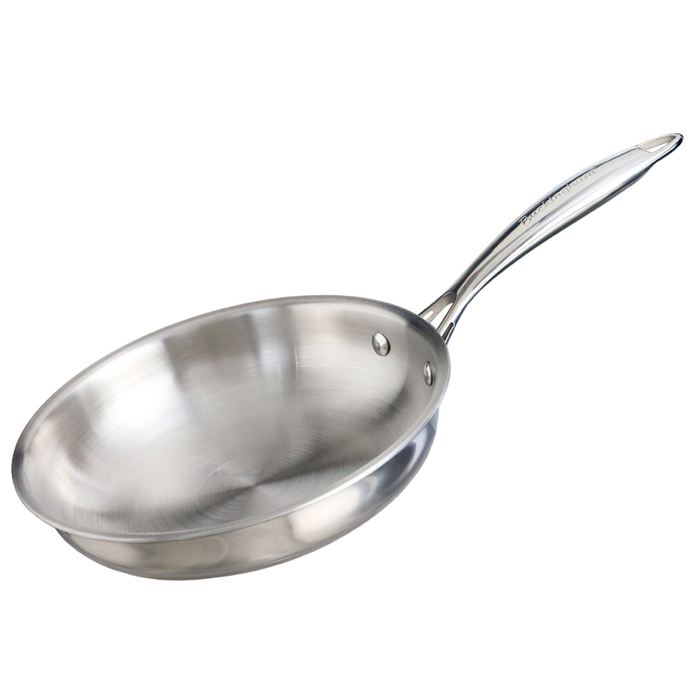 Buckingham Elite-Tri 18/8 Stainless Steel Frying Pan Uncoated 20 cm