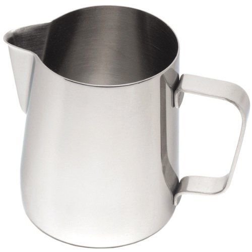Buckingham Stainless Steel Milk Frothing Jug Conical Pitcher Cup for Barista Cappuccino Espresso Coffee / Latte Cafe 900 ml