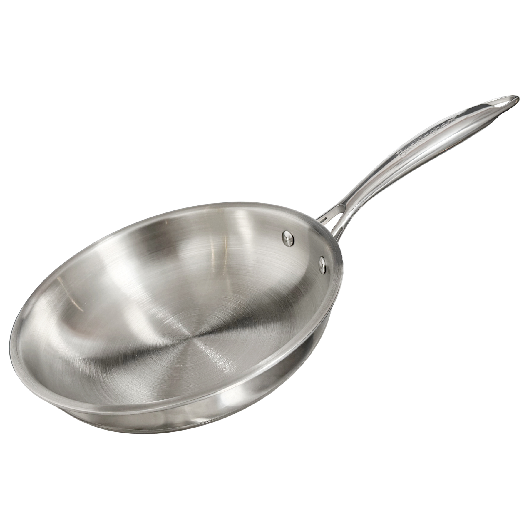 Buckingham Elite-Tri 18/8 Stainless Steel Frying Pan Uncoated 24 cm