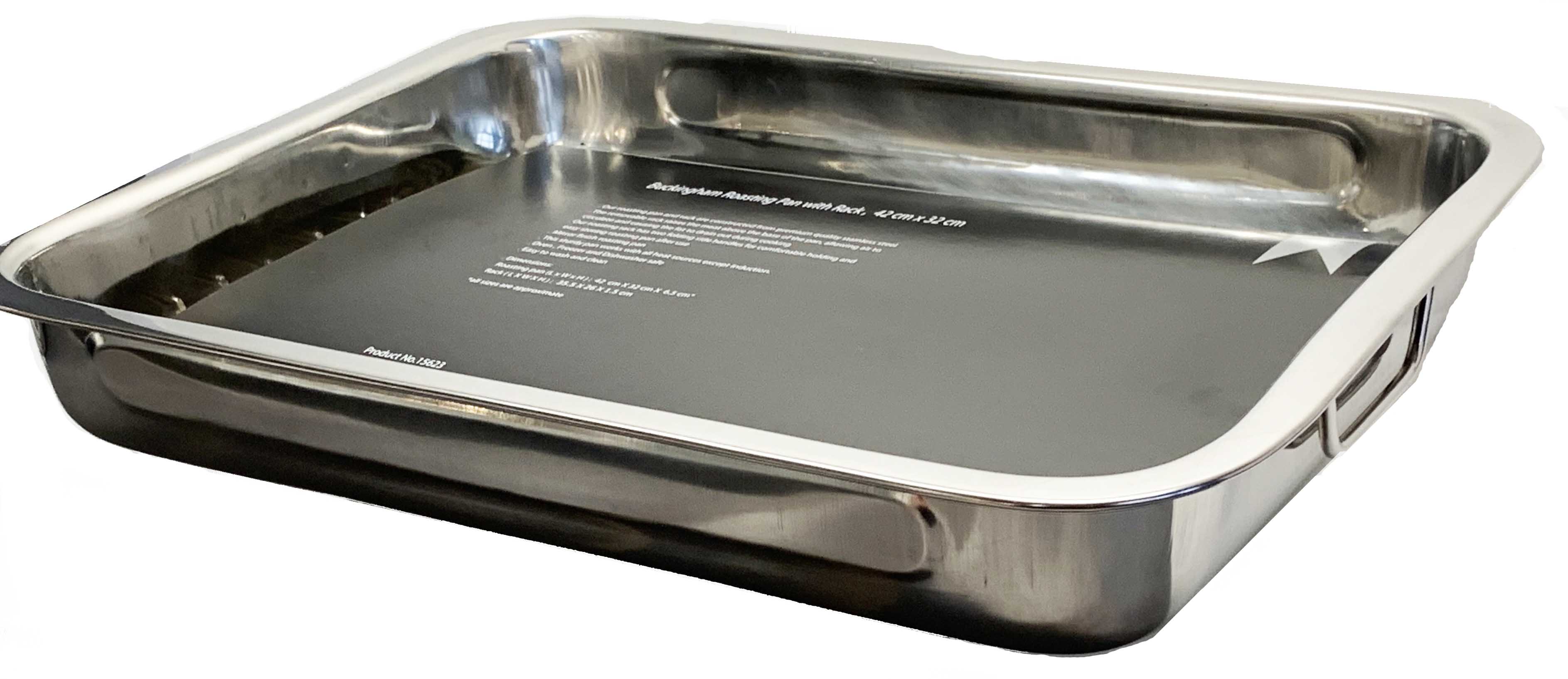 Buckingham Roasting Pan with Rack, 42 cm x 32 cm