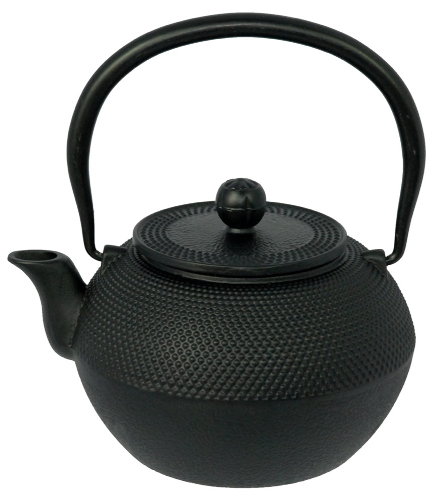 Buckminster Small Hobnail 2 Piece Cast Iron Tea Set World Menagerie Color: Black