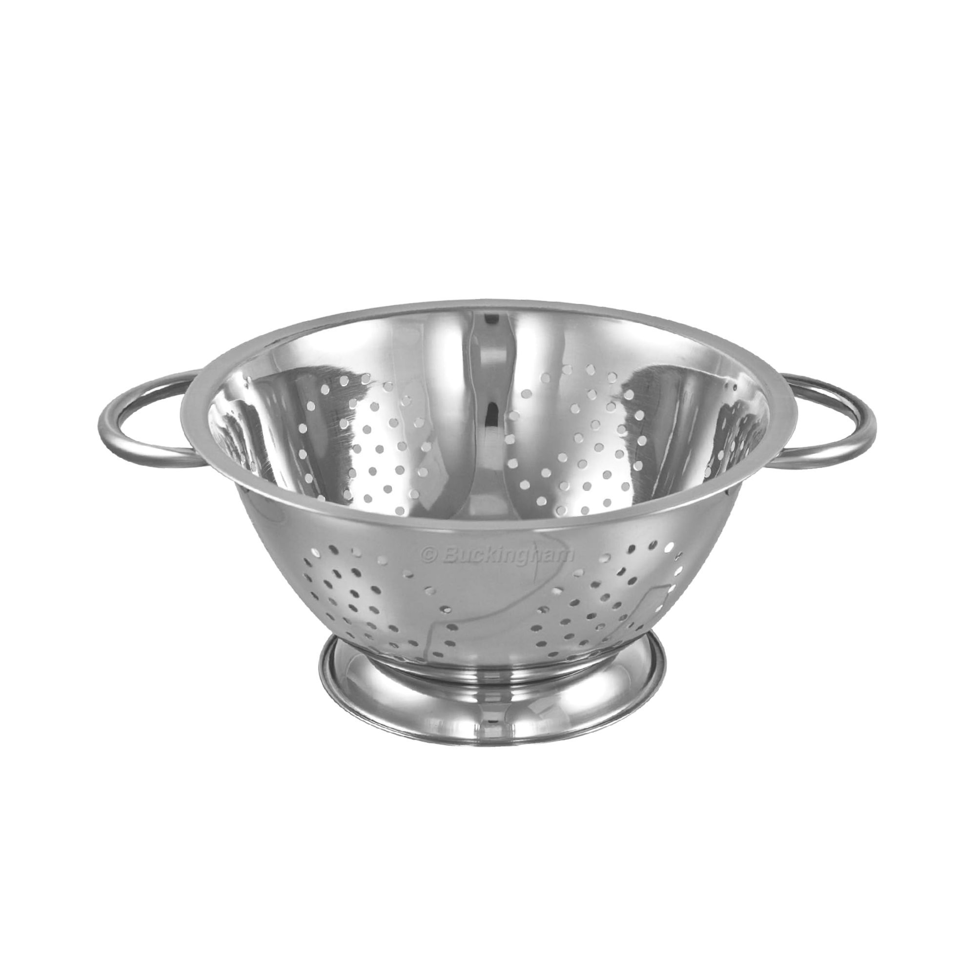 Buckingham Stainless Steel Fine Mesh Deep Colander 7.5 L / 34 cm