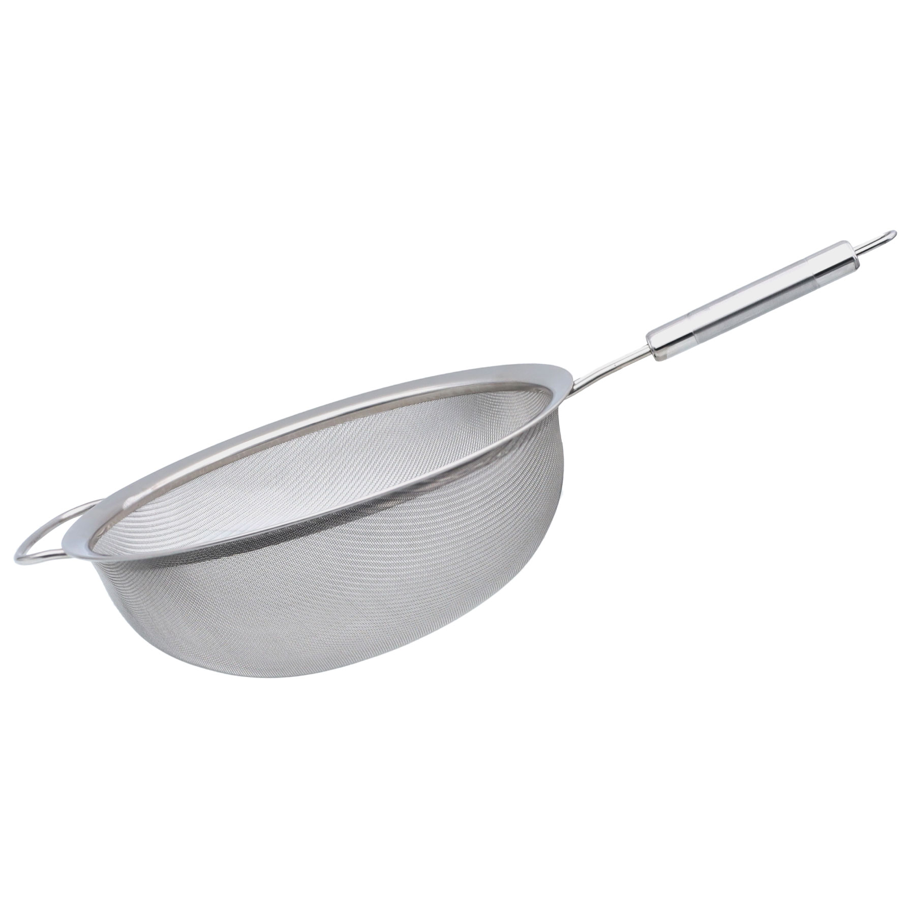 Buckingham fine mesh Stainless steel cook’s handle strainer / sieve 26 cm.