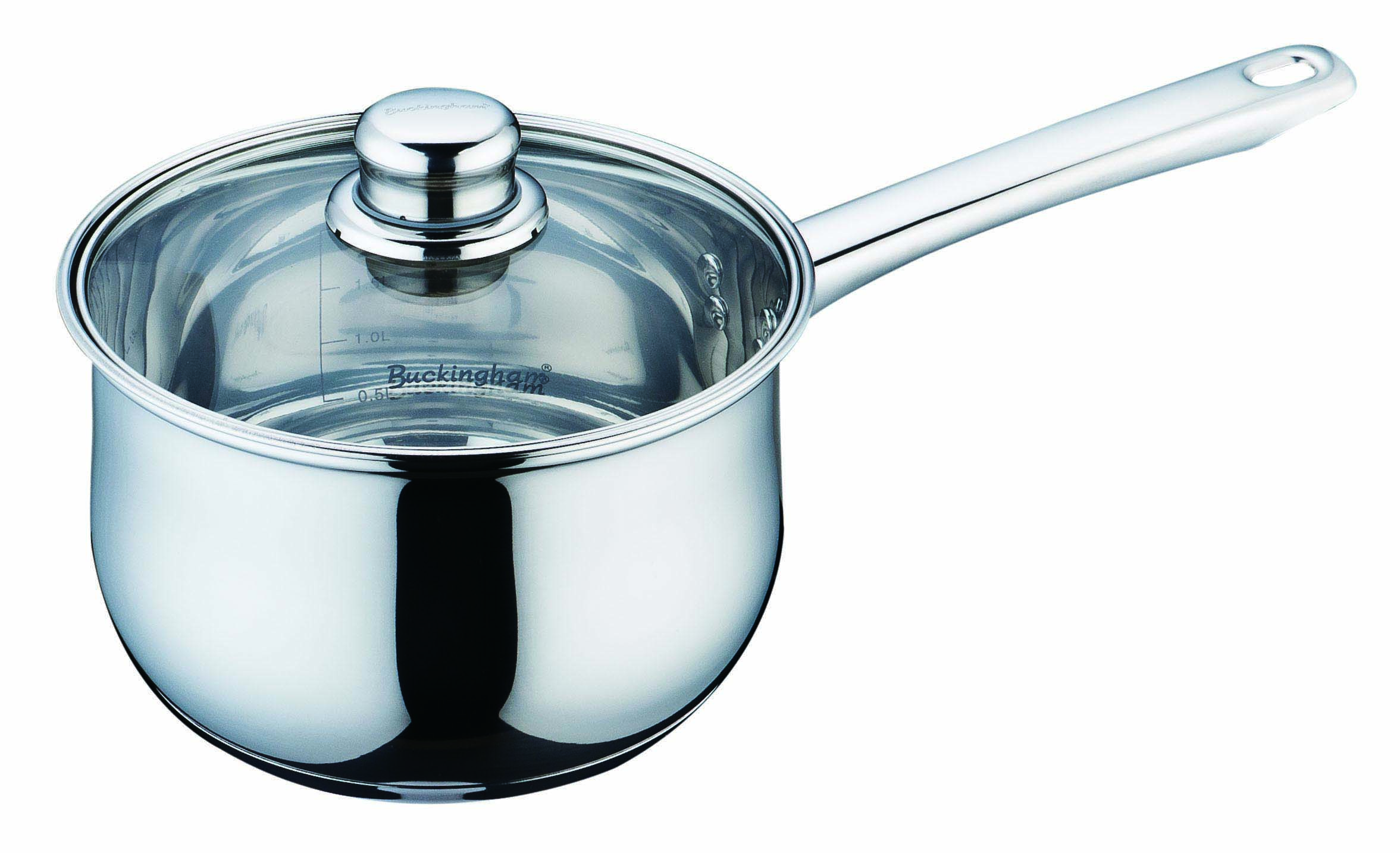 Buckingham Premium Induction Stainless Steel Saucepan 18 cm/ 2.8 L 