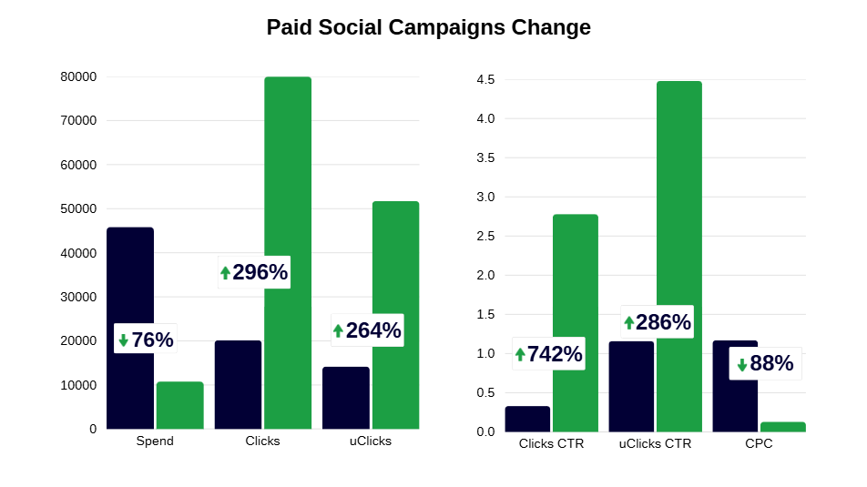 Amazing Paid Social results