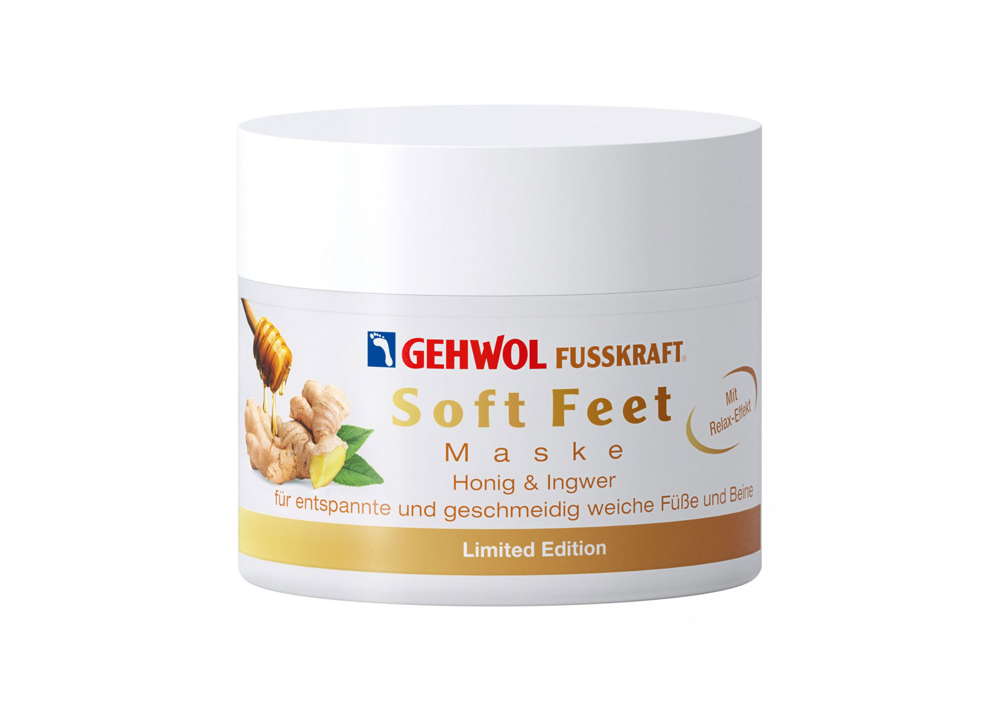GEHWOL FUSSKRAFT Soft Feet Mask Honey & Ginger - GEH848