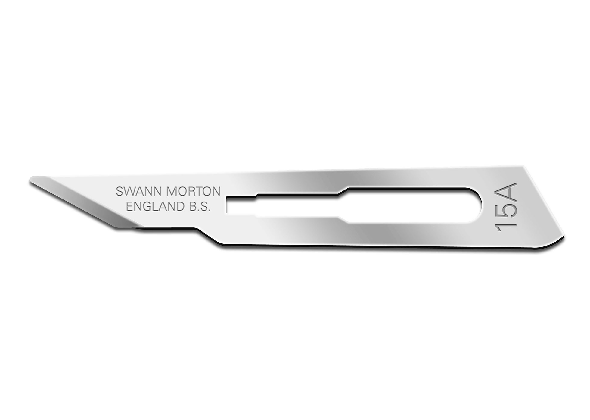 Swann Morton Green Box - Stainless Steel Sterile Blades - Box of 100 - No.15A